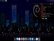 Xfce XFCE com cara de Pantheon